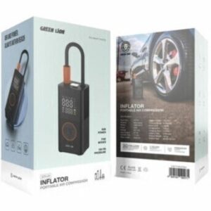 کمپرسور باد قابل حمل گرین لاین مدل GTI-01 با باتری ۳۶۰۰mAh