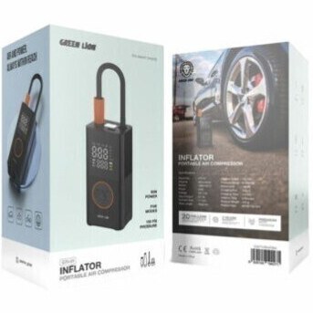 کمپرسور باد قابل حمل گرین لاین مدل GTI-01 با باتری ۳۶۰۰mAh